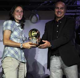 Elisabetta Tona, Antonio Cabrini pallone oro 2012
