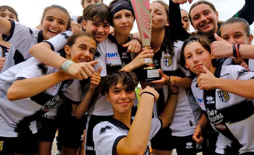 Il Parma Under 15 si aggiudica la Coppa Mongolfiera Women